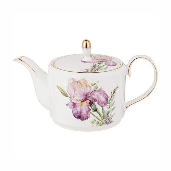 Чайник заварочный 1000мл фарфор ИРИС (16) Чайник заварочный 1000мл фарфор ИРИС (16)