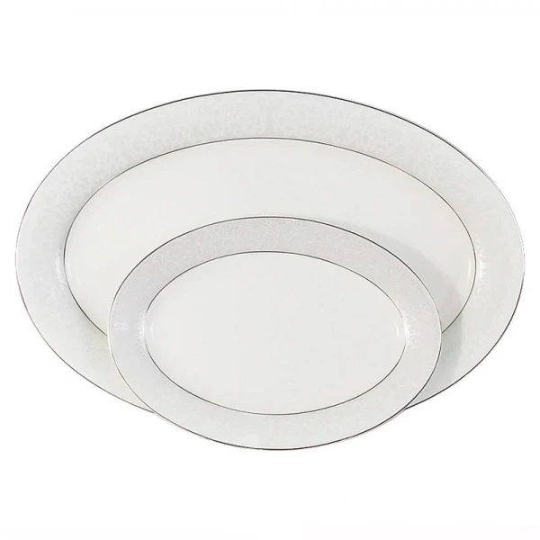 Столовый набор 27пр фарфор МЕЛИСЕНТА на 6 персон белый с серебристым кантом AL-14-310/27-E5 (2) Столовый набор 27пр фарфор МЕЛИСЕНТА на 6 персон белый с серебристым кантом AL-14-310/27-E5 (2)