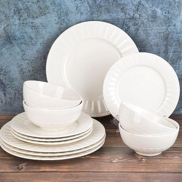 Столовый набор 12пр на 4 персоны фарфор Пастила (2) Столовый набор 12пр на 4 персоны фарфор Пастила (2)