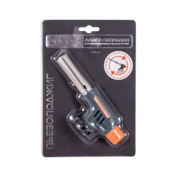 Горелка газовая портативная с цанговым соединением ENERGY GTI-100 (20) Горелка газовая портативная с цанговым соединением ENERGY GTI-100 (20)