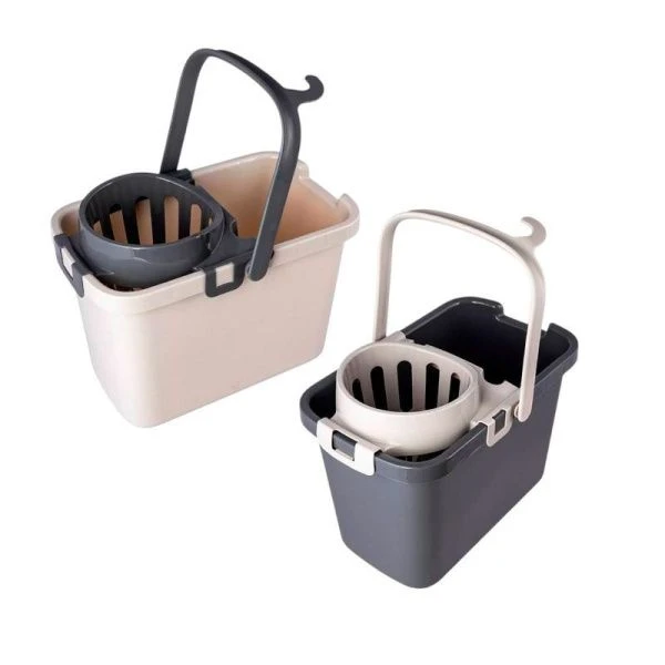 Ведро с отжимом 9,5л пластик Smart прямоугольное (9) Ведро с отжимом 9,5л пластик Smart прямоугольное (9)