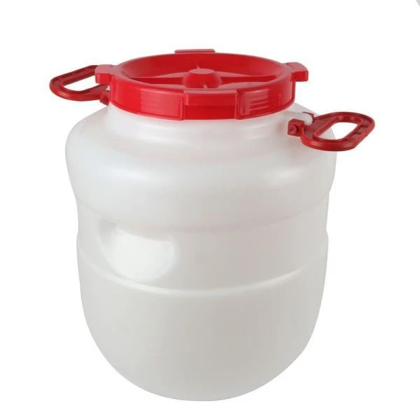 Бочка 30л пластик ДАЧНАЯ круглая белая (3) Бочка 30л пластик ДАЧНАЯ круглая белая (3)