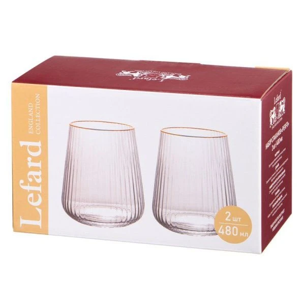 Стаканы набор 2шт 480мл стекло Perfo (12) Стаканы набор 2шт 480мл стекло Perfo (12)