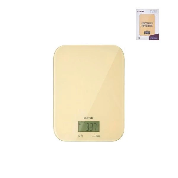 Весы кухонные электронные стекло 5кг Centek CT-2482 18*18см, LCD белые (12) Весы кухонные электронные стекло 5кг Centek CT-2482 18*18см, LCD белые (12)