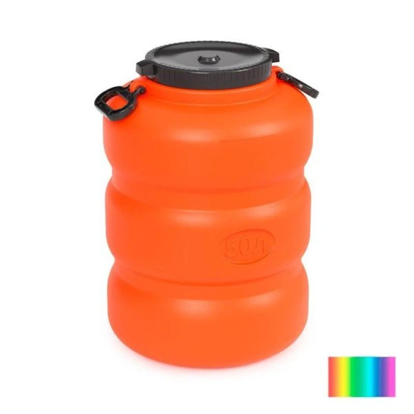 Канистра-бочка 30л 360*390мм пластик с навесными ручками Байкал (6) Канистра-бочка 30л 360*390мм пластик с навесными ручками Байкал (6)