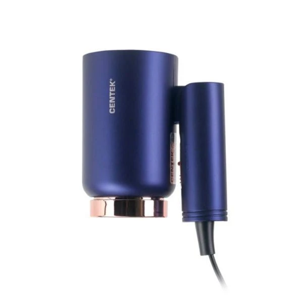 Фен складной пластик Centek CT-2202 синий 1600Вт, 3 скорости, 2 t° режима (24) Фен складной пластик Centek CT-2202 синий 1600Вт, 3 скорости, 2 t° режима (24)