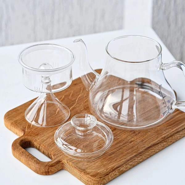 Чайник заварочный 1000мл стекло с паровым фильтром JC-15614 (24) Чайник заварочный 1000мл стекло с паровым фильтром JC-15614 (24)