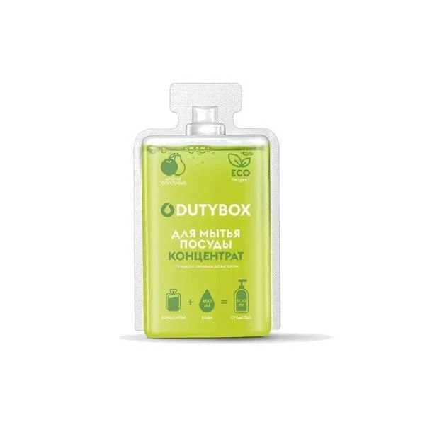 Концентрат Средство для мытья посуды фруктовый аромат 50 мл DutyBox HANDS (5) Концентрат Средство для мытья посуды фруктовый аромат 50 мл DutyBox HANDS (5)