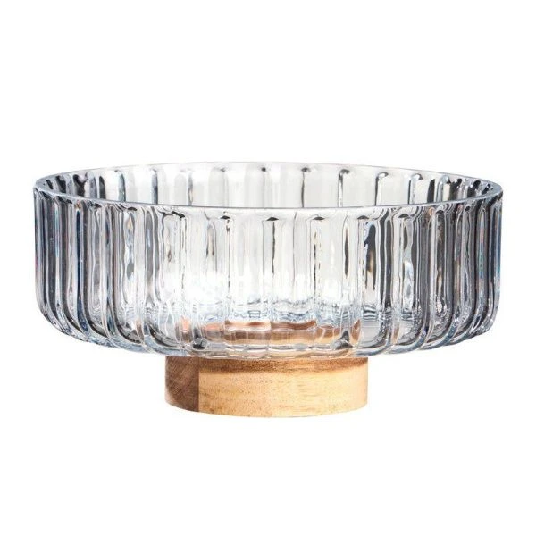 Фруктовница 1,5л 20,5*9см стекло VILLAGE (8) Фруктовница 1,5л 20,5*9см стекло VILLAGE (8)