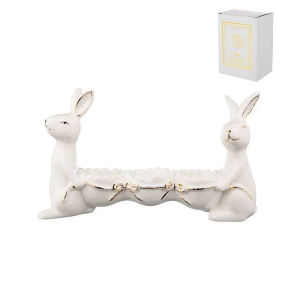 Подставка для яйца 22,5*7*13см фарфор (18) Подставка для яйца 22,5*7*13см фарфор (18)