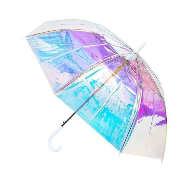 Зонт женский трость автомат 8 спиц Голография 6207 Caplier (12) Зонт женский трость автомат 8 спиц Голография 6207 Caplier (12)